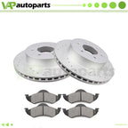 Front Brake Pads and Rotors for Dodge Durango (2000–2002) 287mm