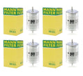 Set of 4 Fuel Filters for Mercedes-Benz W114 W140 W210 W202 (OEM)