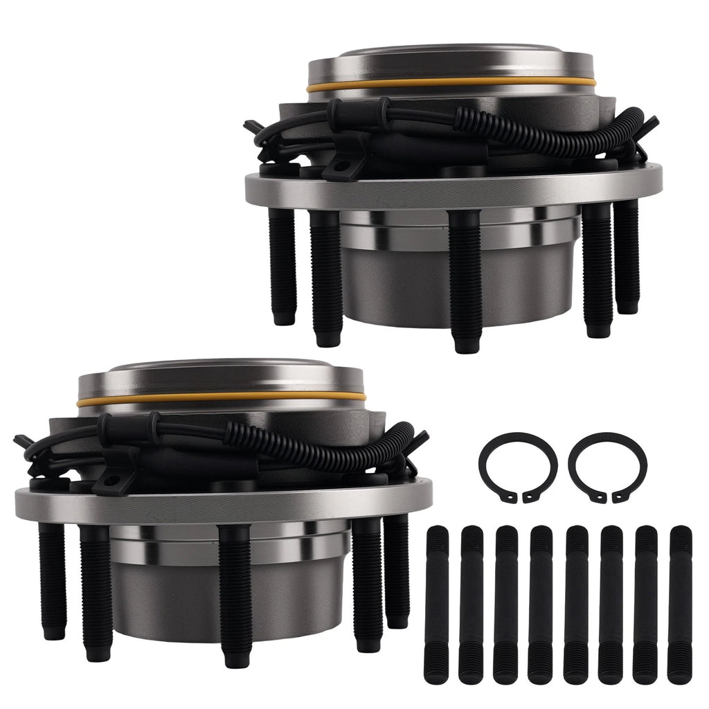 Set of 2 Front LH RH Wheel Bearing Hubs for Ford F-250 F-350 (2005–2010)