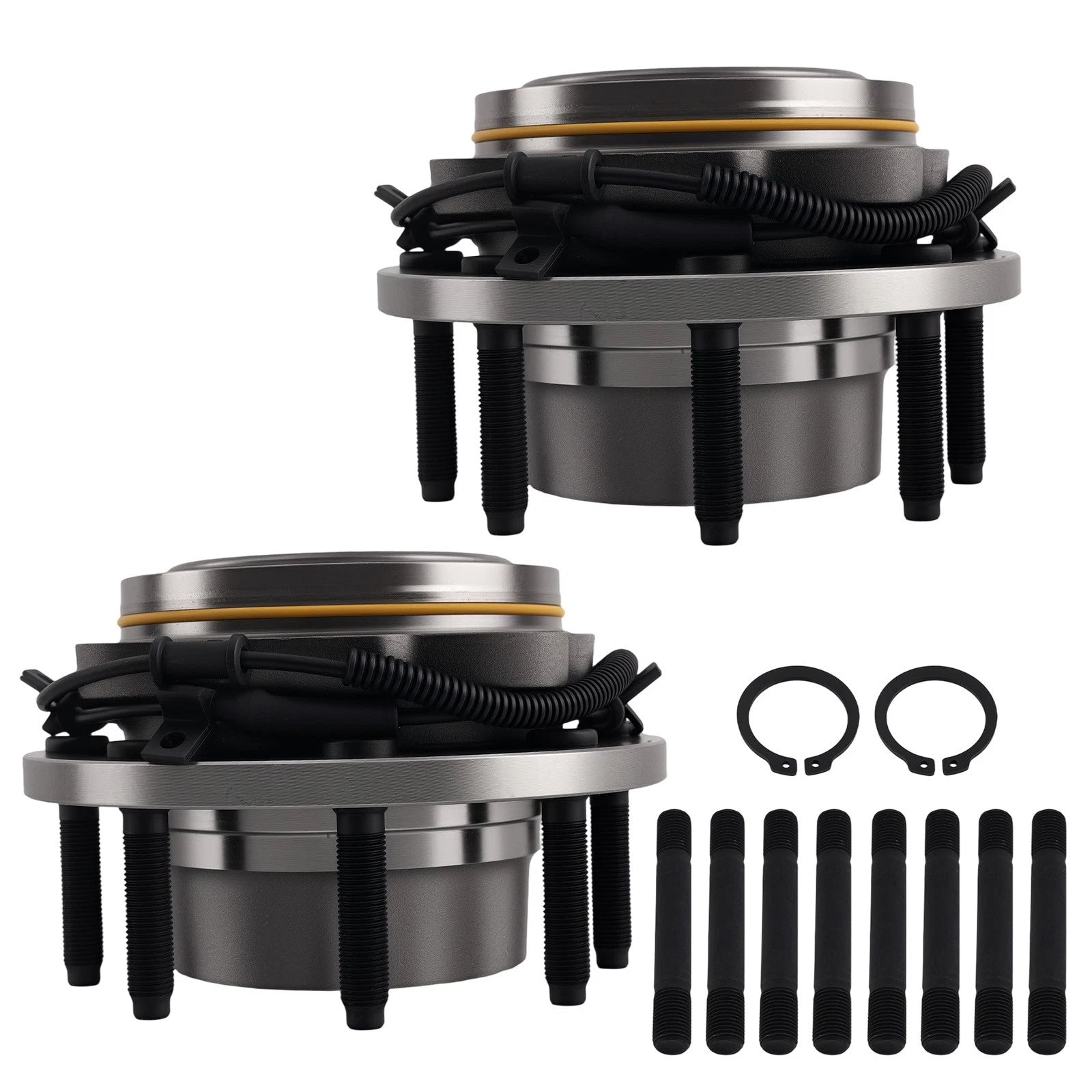 Set of 2 Front LH RH Wheel Bearing Hubs for Ford F-250 F-350 (2005–2010)