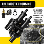 Engine Coolant Thermostat Housing and Sensor Kit for Chrysler 200 (2011–2014)