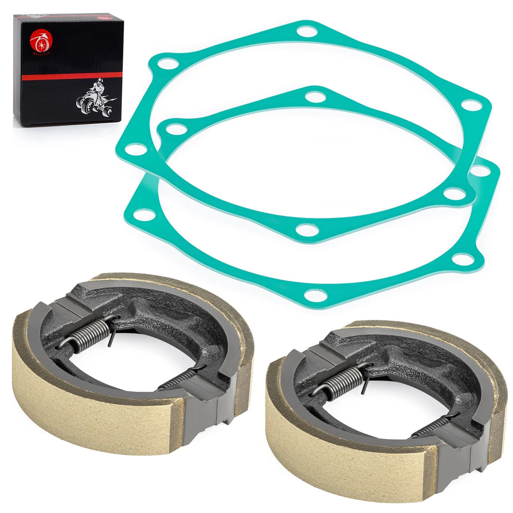 Set of 4 Brake Shoes Springs Gasket Kit for John Deere 650 670