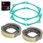 Set of 4 Brake Shoes Springs Gasket Kit for John Deere 650 670