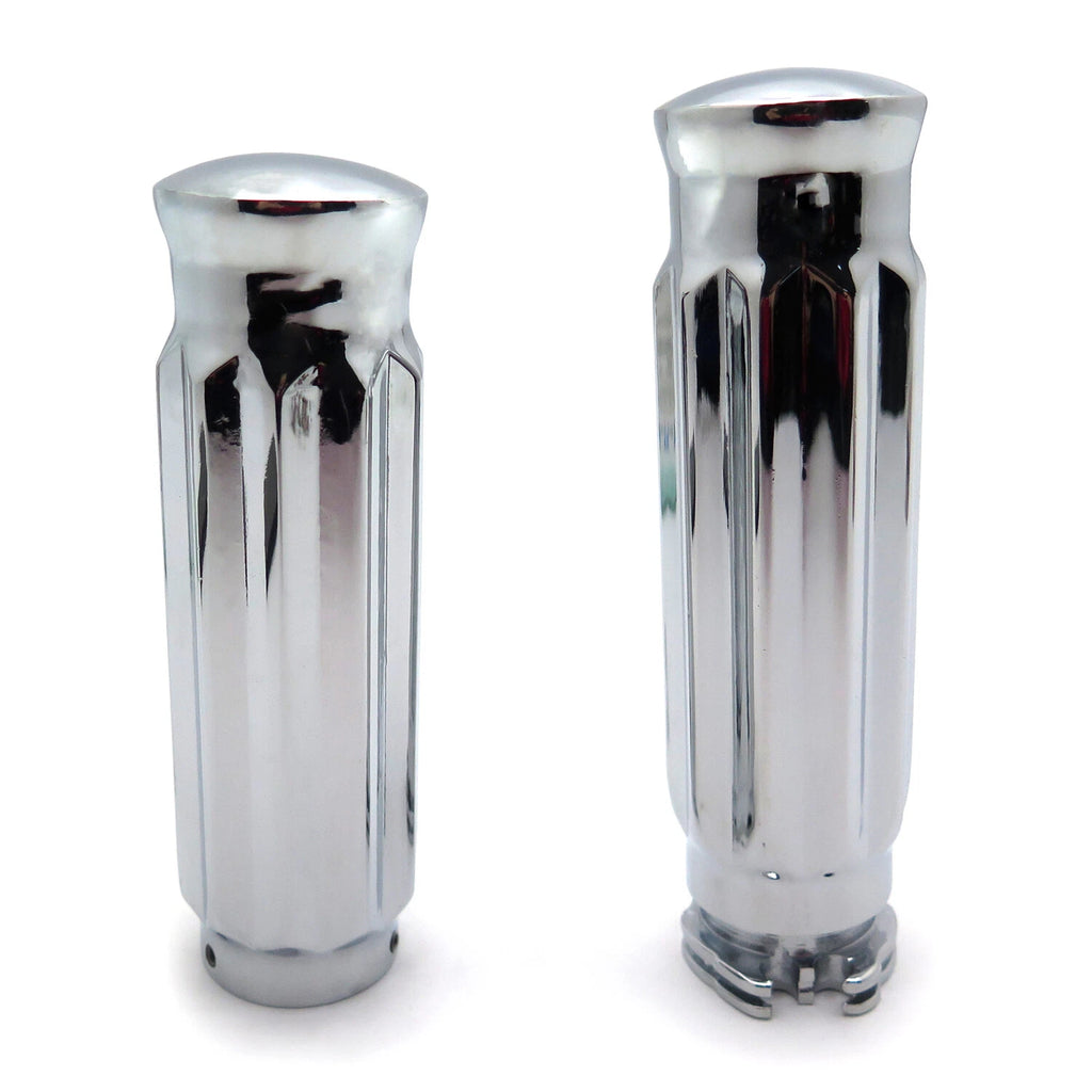 Billet Aluminum Handlebar Grips for Harley XL/883/1200/Forty Eight/Street Glide