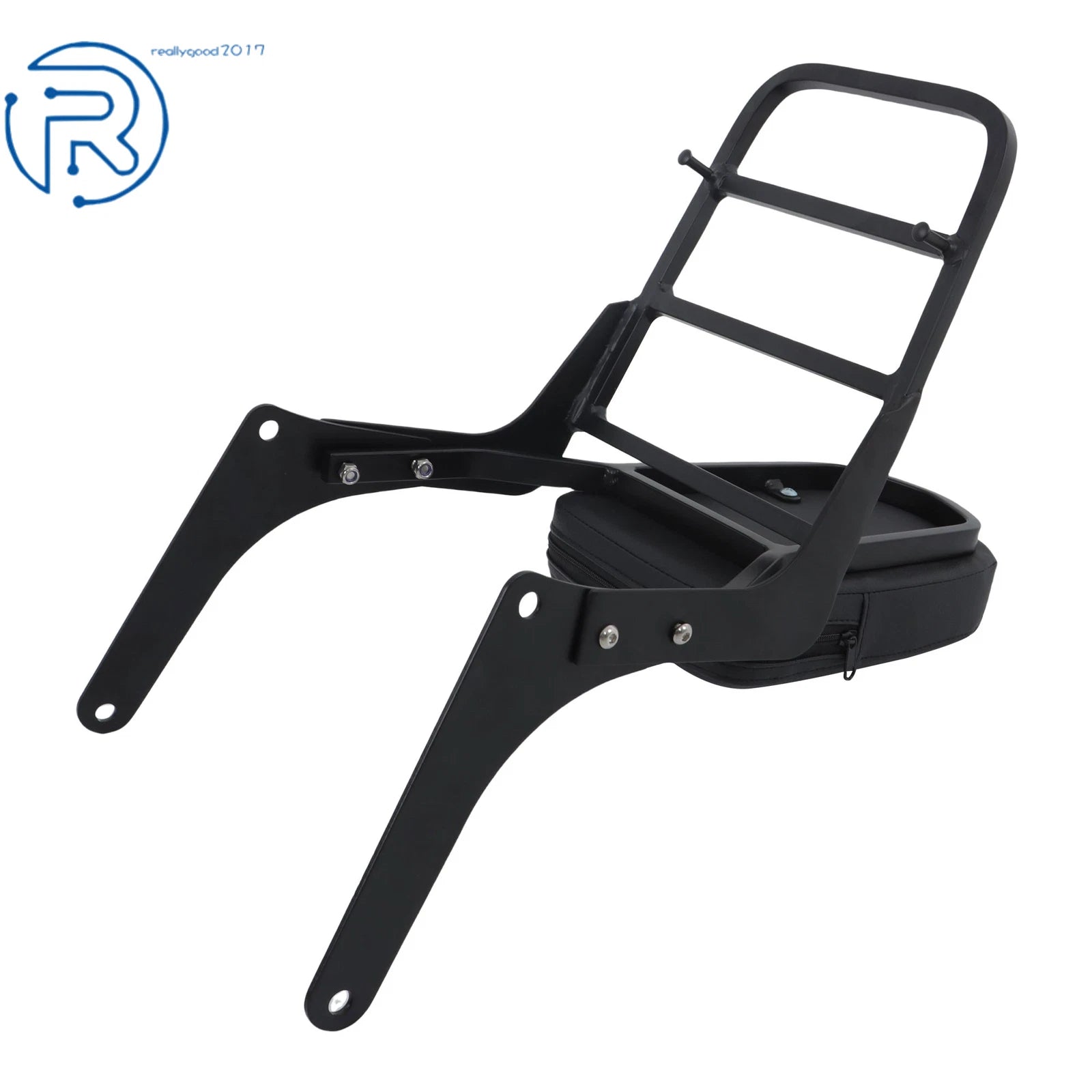 Passenger Backrest Sissy Bar with Luggage Rack for Honda Rebel 250 (1985–2016)