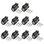10 Circular 3 Pin Female Connectors Kit for GM Holden LS TPS (All Years)