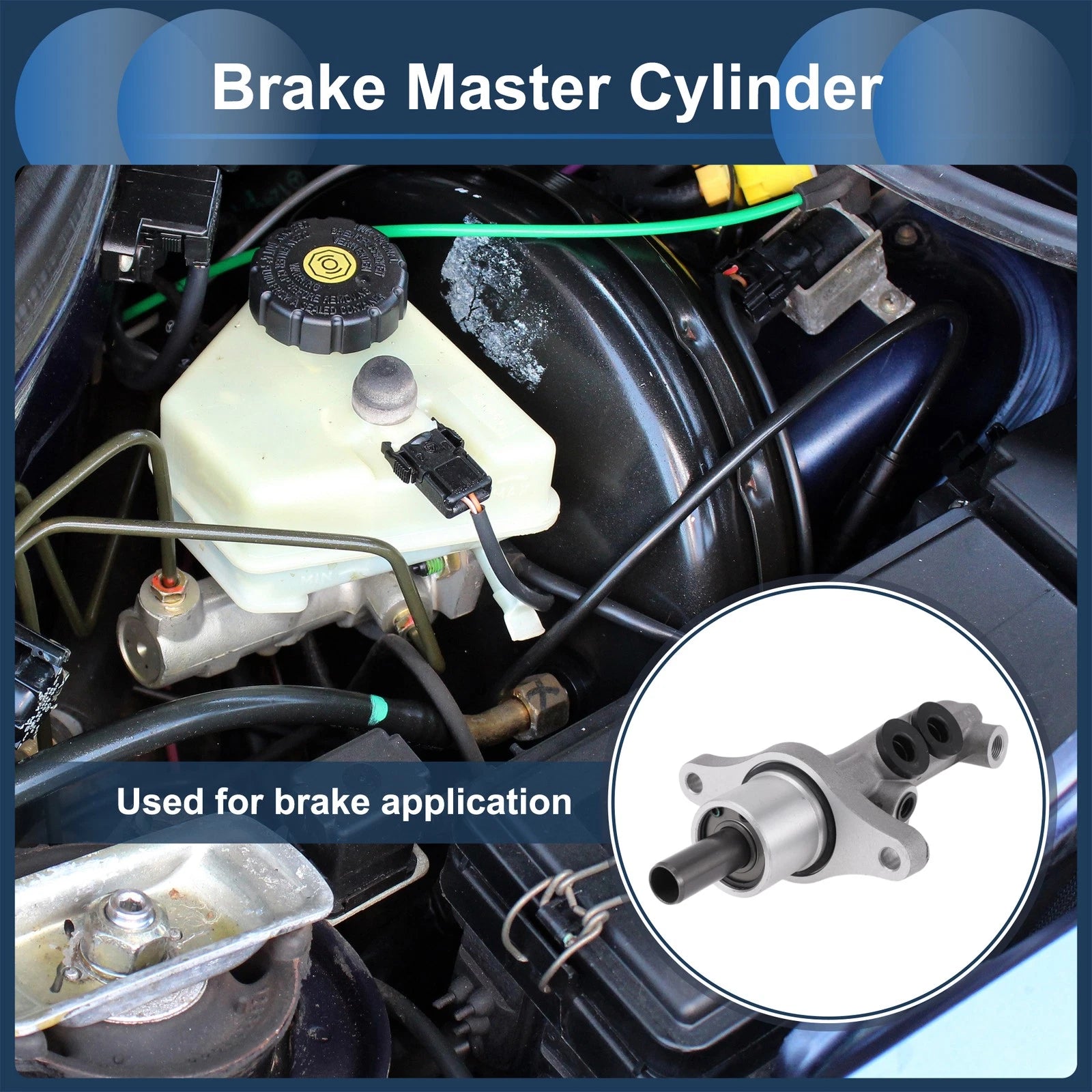 Brake Master Cylinder No.1KD614019A for Volkswagen Golf (2009–2014)
