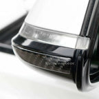 Carbon Fiber Rearview Side Mirror Protect Guard Sticker for Universal (-)