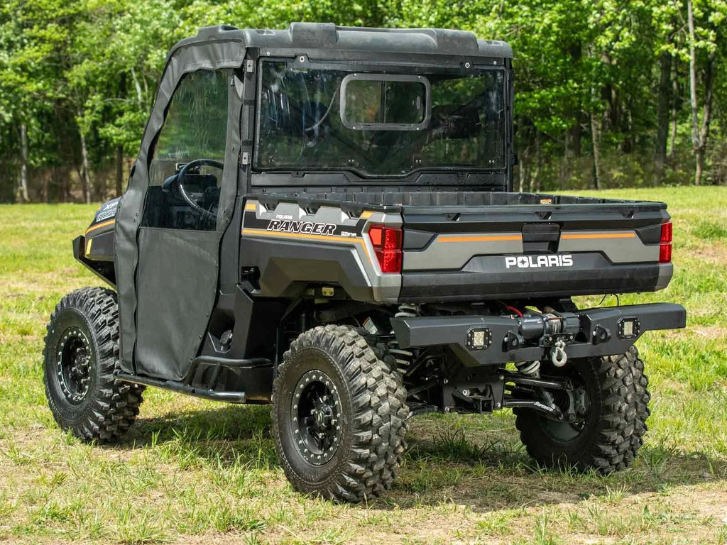 Heavy Duty Rear Winch Bumper for Polaris Ranger XP 1000 (2017–2023)