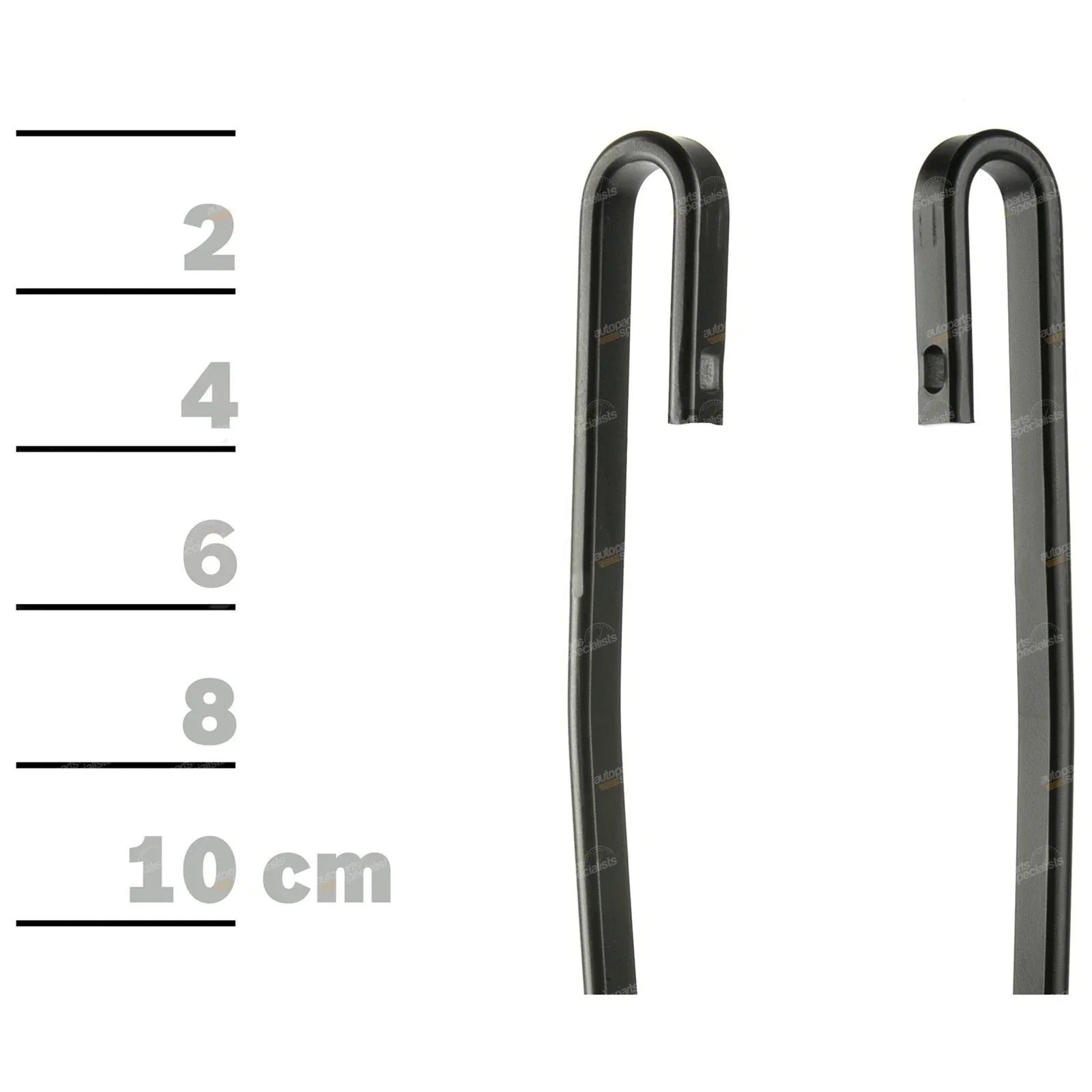 Drivers & Passenger Wiper Blade Set for Mazda 323 BD BF (1981 - 1989)