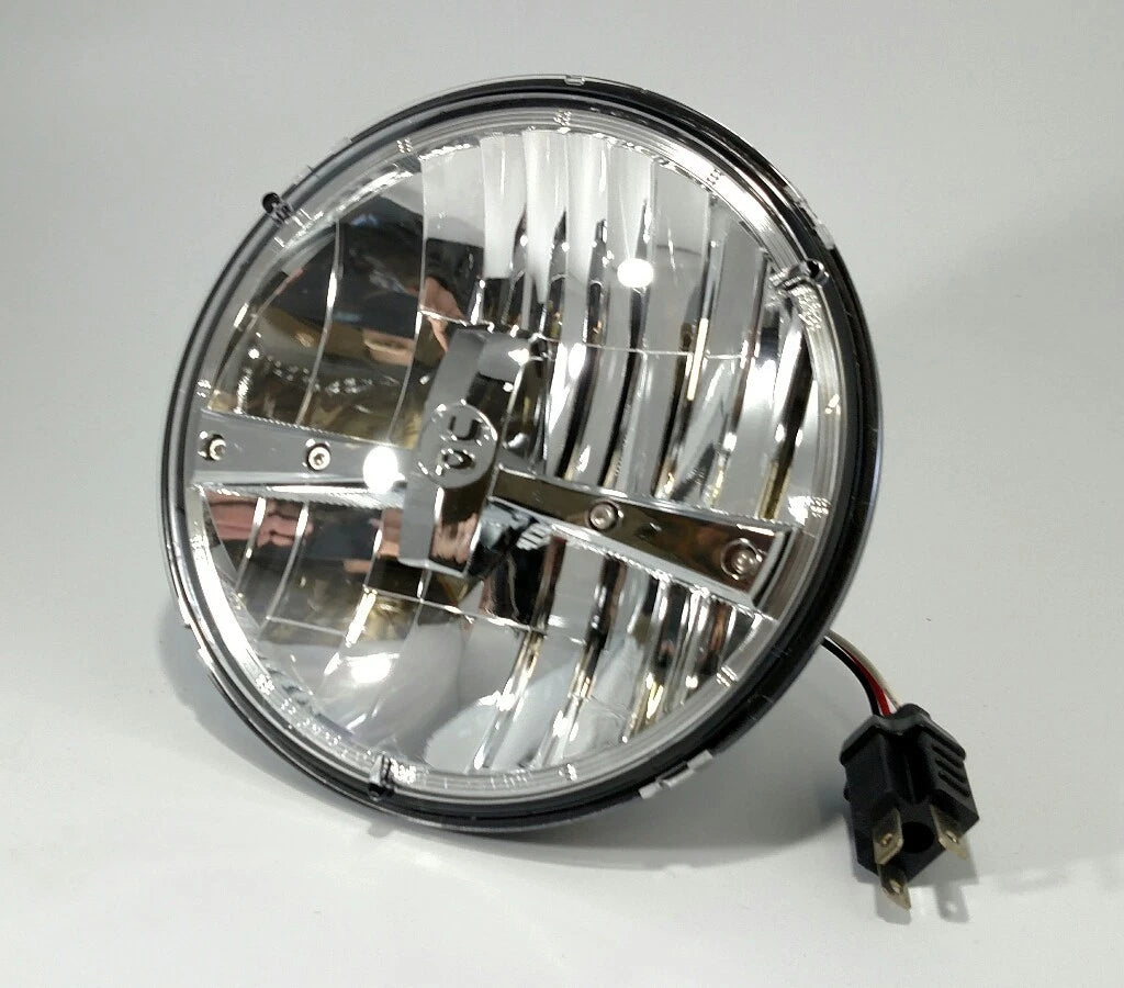 LED Headlight Bulb 7 Inch Dual Function High Power Chrome for Universal (2000–2026)