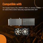 Cooling Radiator Condenser Fan Assembly for Toyota Camry (2012–2017)