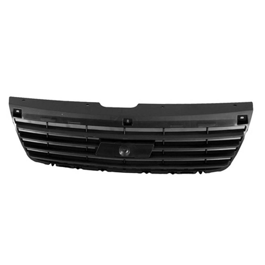 Front Upper Grille Replacement Black Plastic for Honda Civic (2006–2011)