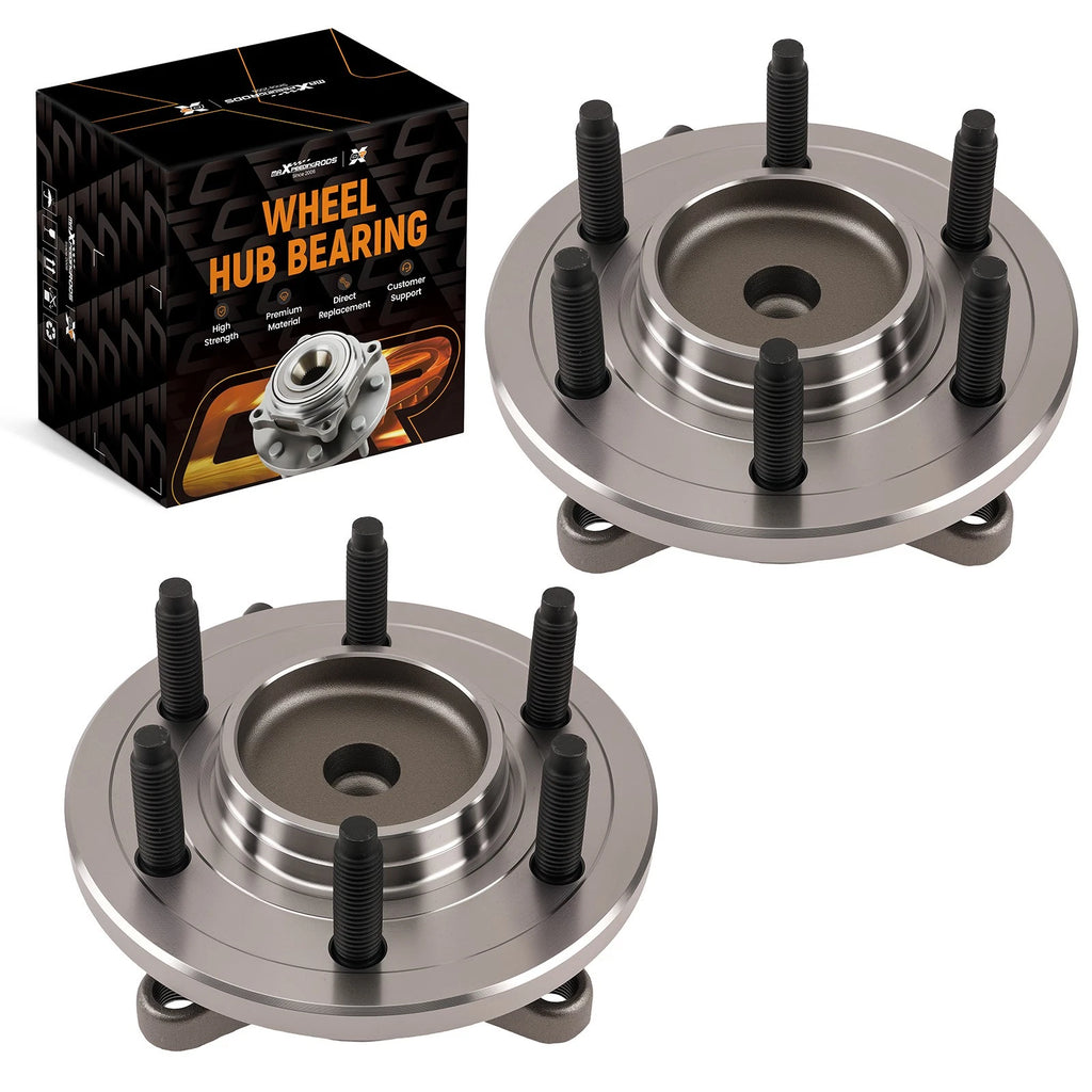 Front Wheel Bearing Set for Ford F-150 (2009–2010) 6-Bolt RWD ABS