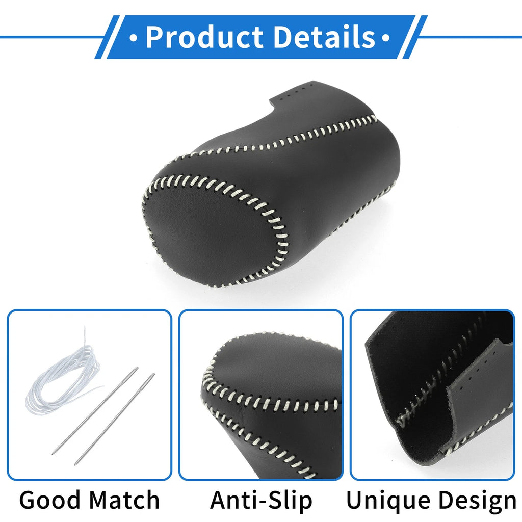 Gear Shift Knob Cover for Chevrolet Malibu (2016–2020) - Black Grey