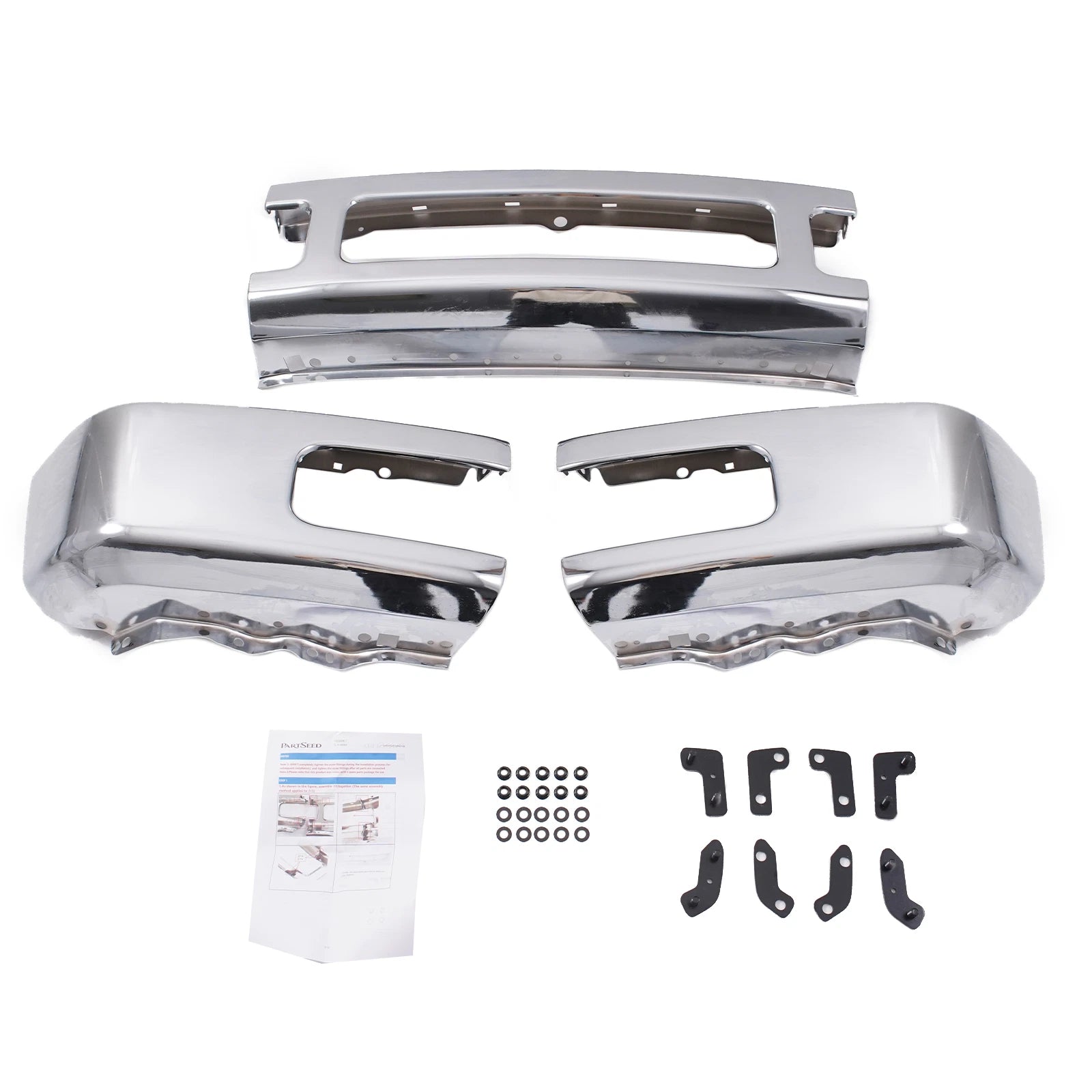Front Bumper for Ford F-250 Super Duty (2008–2010) Chrome Steel
