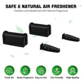 2X Clip On Air Freshener for Tesla Model 3 & Y (Long Last, Black Squash Scent)
