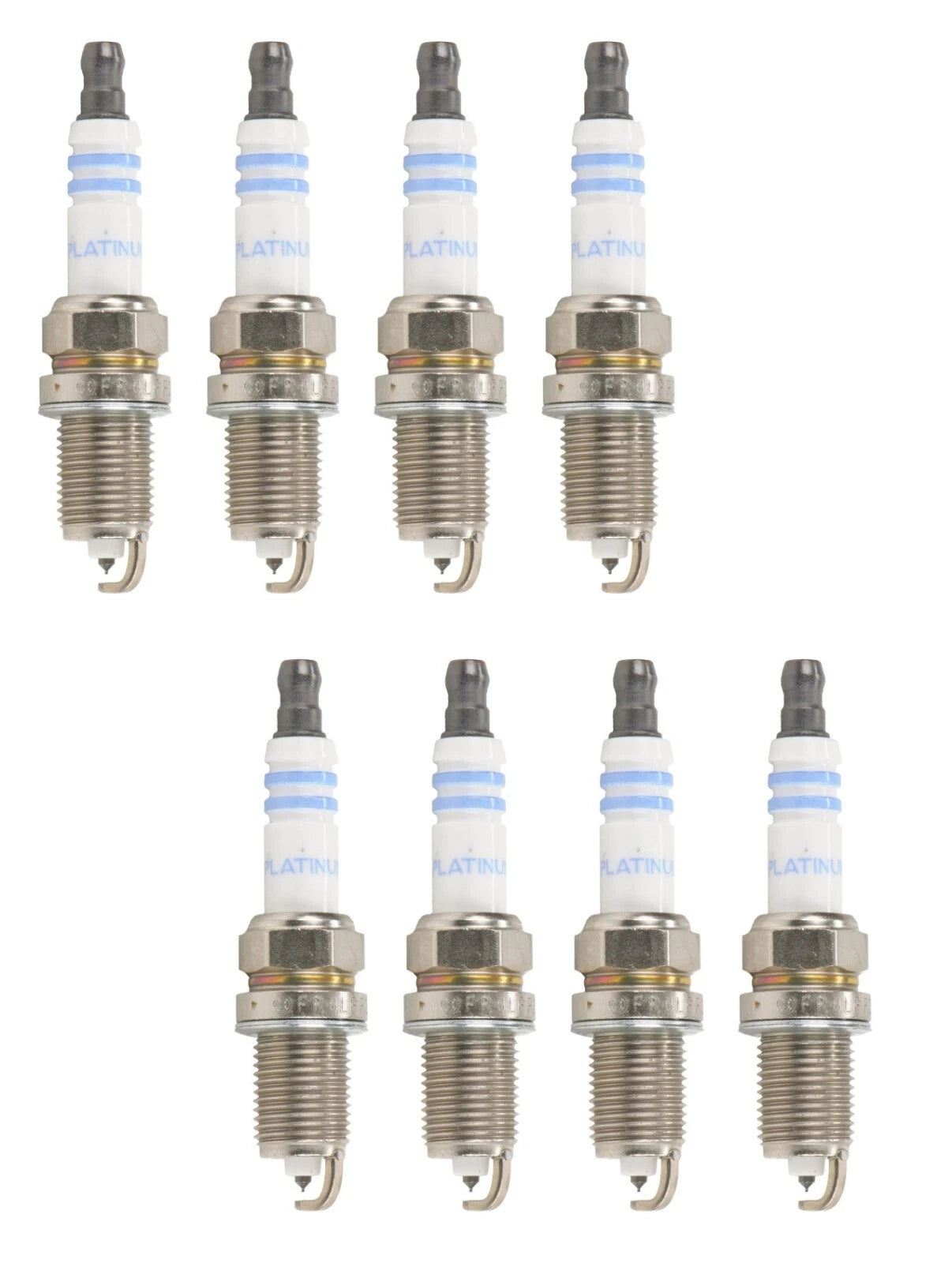 Set of 8 Platinum Spark Plugs .043" for Chrysler Dodge Jeep Mitsubishi V8