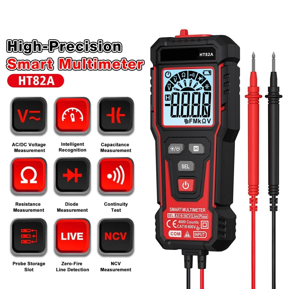 HT82A Digital Multimeter for Automotive Use (Capacitance, Resistance)