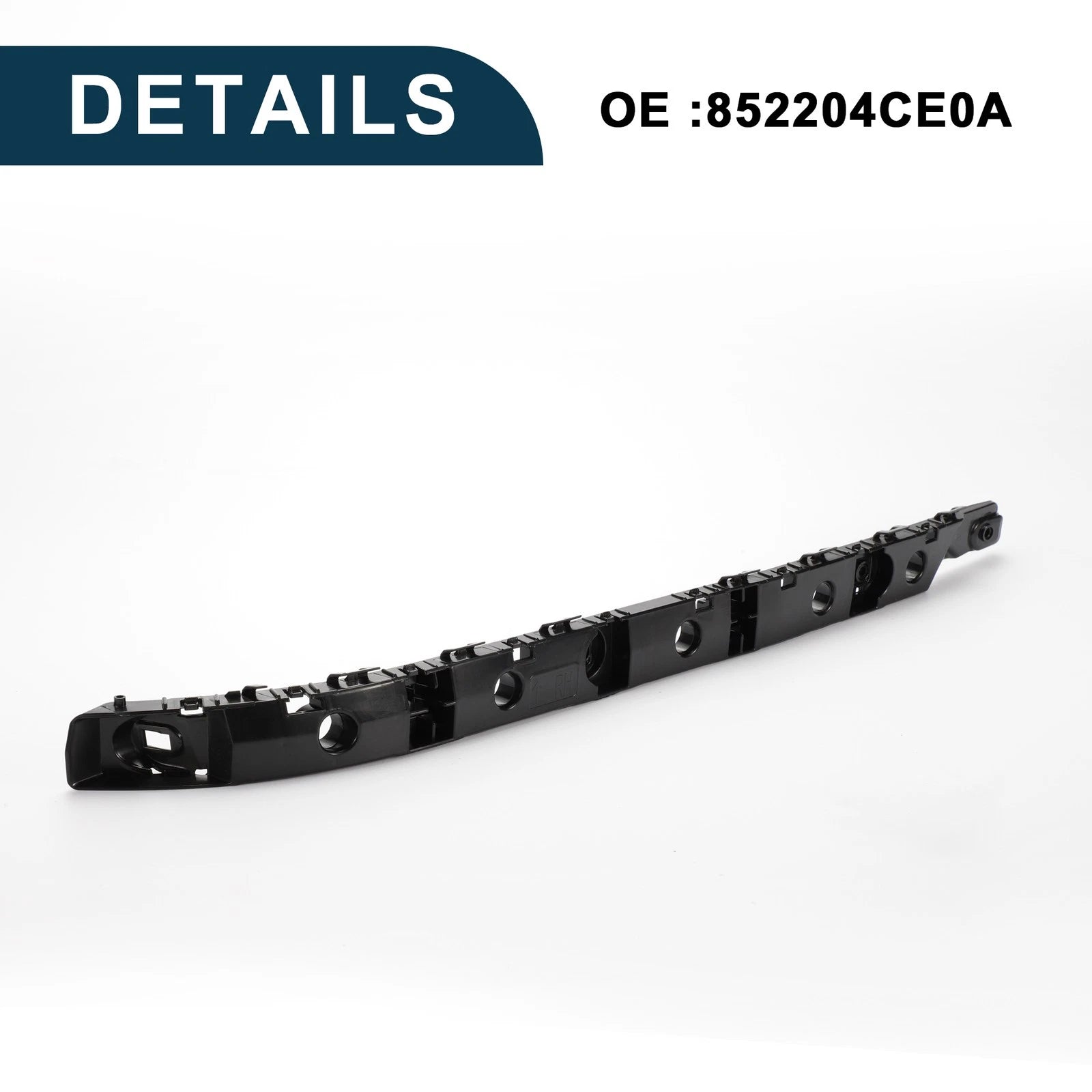 Right Rear Bumper Retainer Bracket No. 852204CE0A for Nissan Rogue (2014–2017)