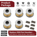 5 Oil Filters with O-Ring & Spring for Honda CRF150R CRF150RB (2007–2024)