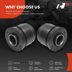 2X Front Upper Control Arm Bushing for Nissan Pathfinder (1987-1995)