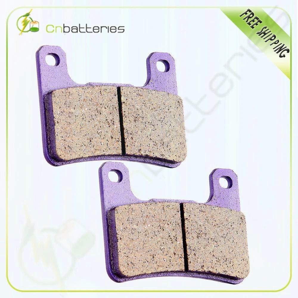 Front Brake Pads for Kawasaki ZX1000E Ninja ZX10R (2008–2009) Carbon Fiber