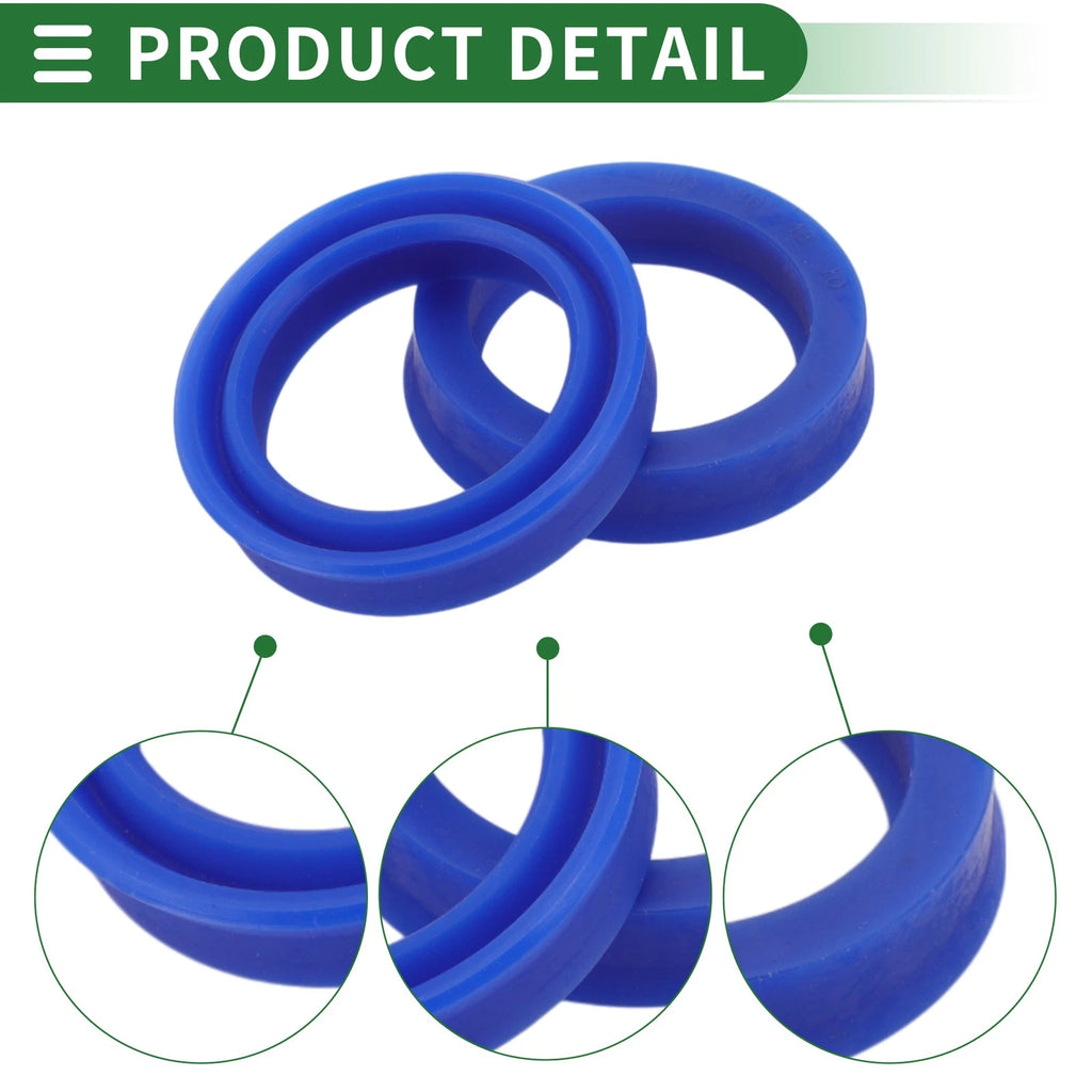 Set of 5 Oil Seal Rotary Shaft Seal 36x48x10mm High Pressure TPU