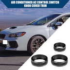 Set of 1 Air Conditioner Control Switch Knob Cover for Subaru Impreza (2017–2023)
