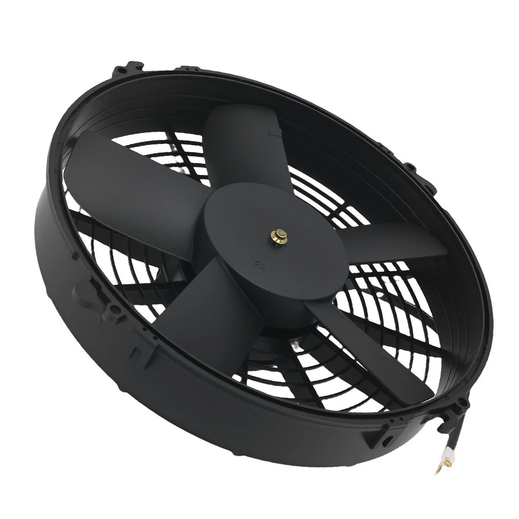 Electric Radiator Cooling Fan 160W 5 Blade for Automotive Motorcycle