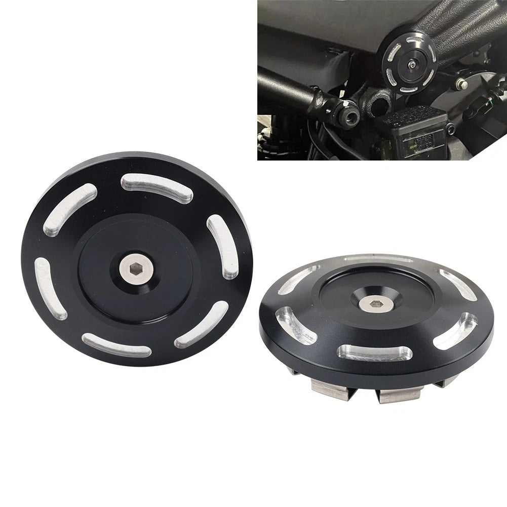 Frame Hole Cap Plug for CFMOTO 450SR/S 450SS 450NK (2023–2023) Black