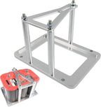 Billet Car Battery Tray Hold Down for Trunk Relocation Box (Aluminum Racing)