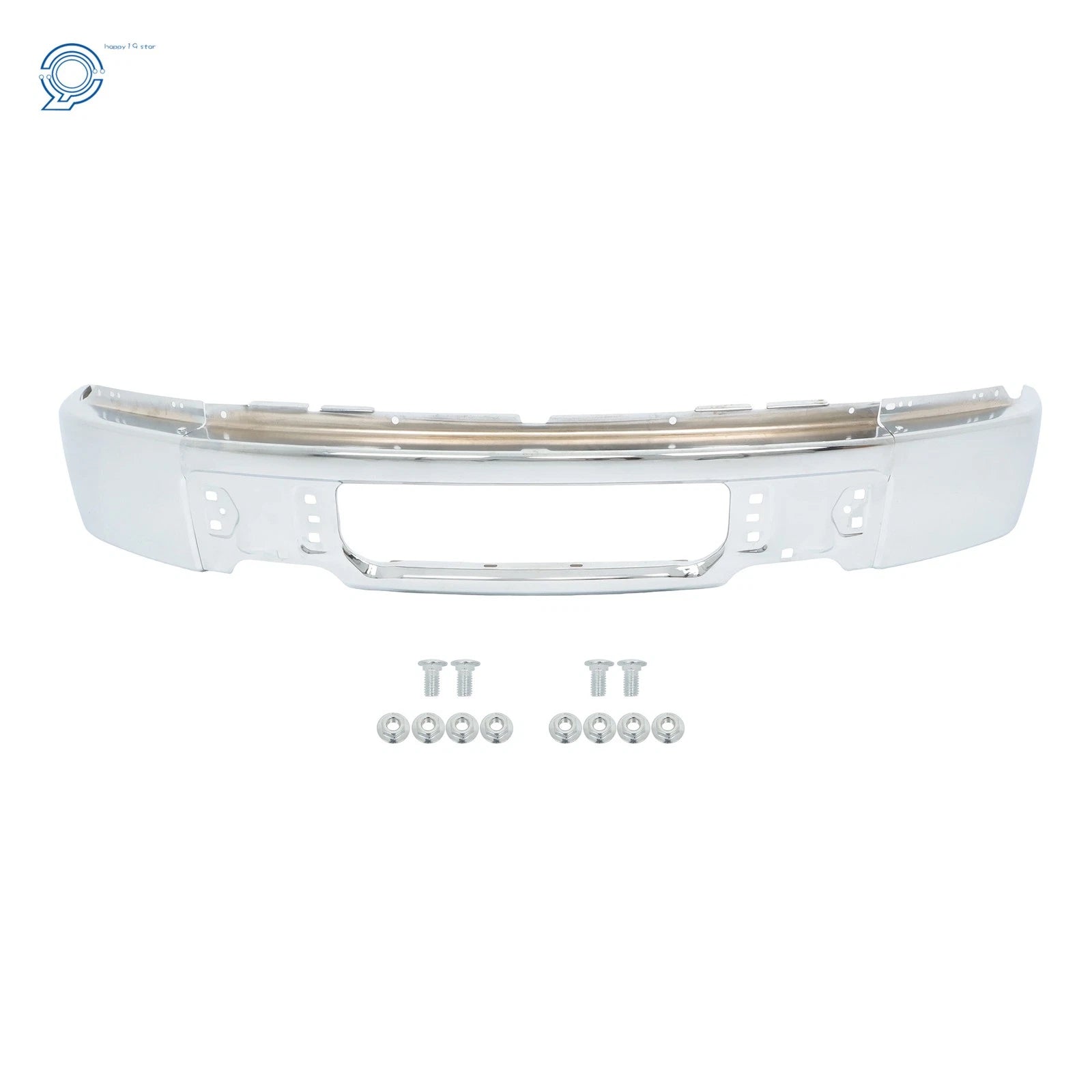 Chrome Steel Front Bumper Face Bar for Ford F-150 (2009-2015)