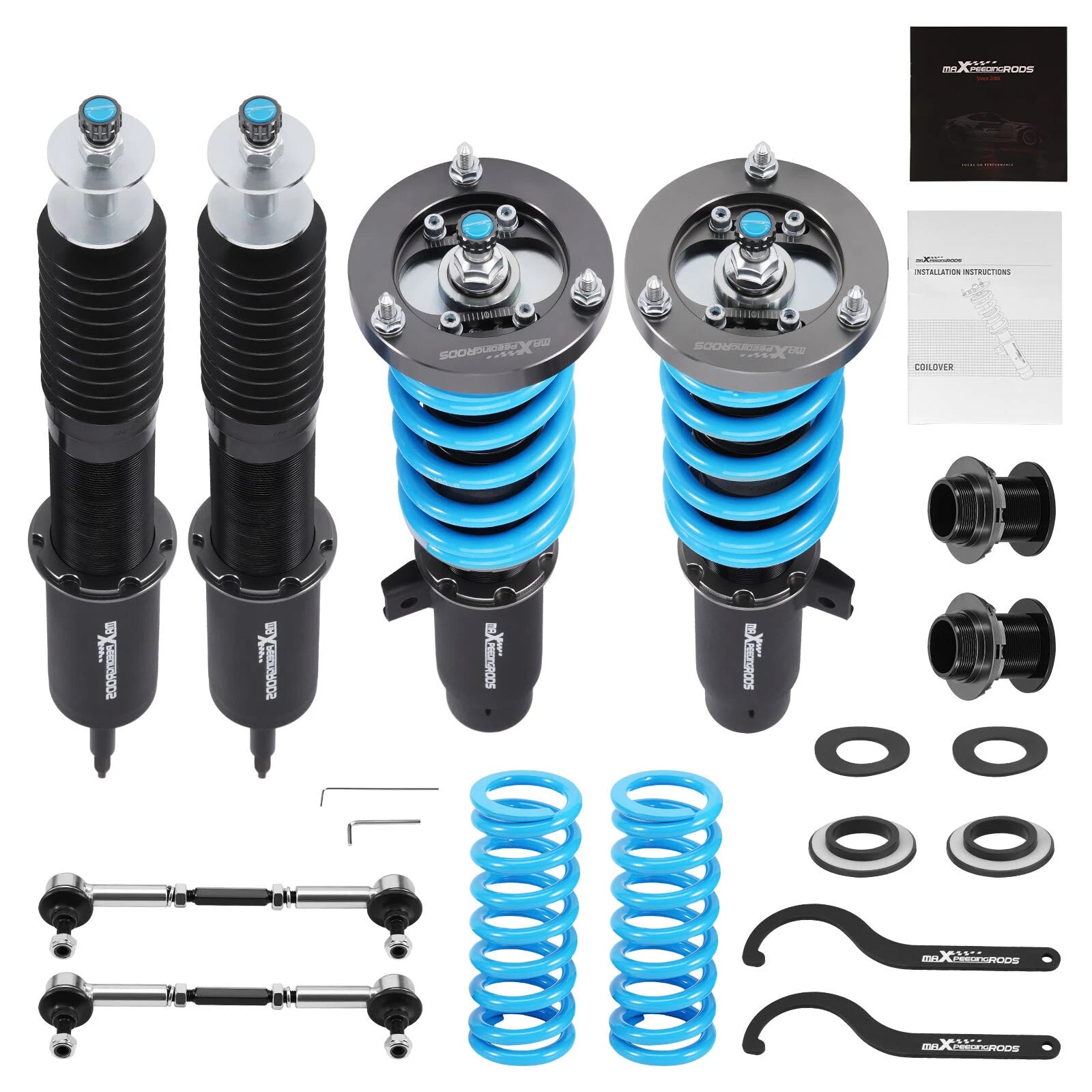 Adjustable Coilovers for BMW 3-Series E90 E92 RWD (2004–2013)
