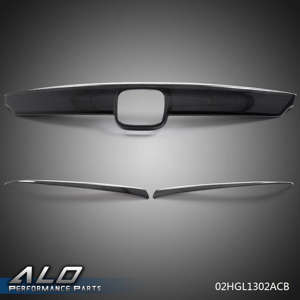 Carbon Look Grille Eyelid Overlay for Honda Accord (2018–2020)