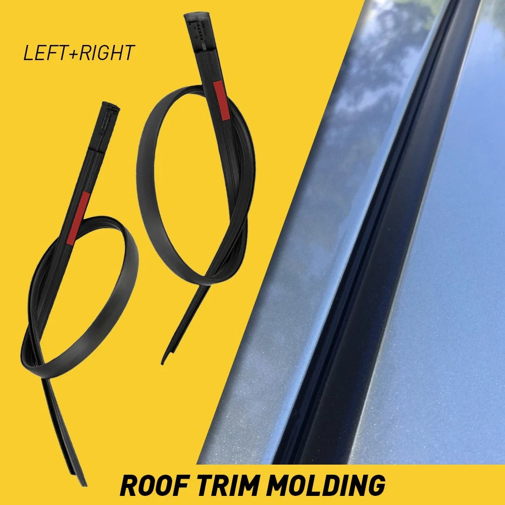 Roof Drip Molding Trim Set of 2 Left & Right for Tundra (2007–2020) 755520C050