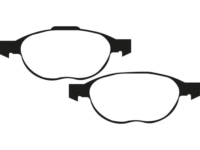 Front Brake Pad Set for Mazda 3 Sport (2009–2013) WQ236MZ