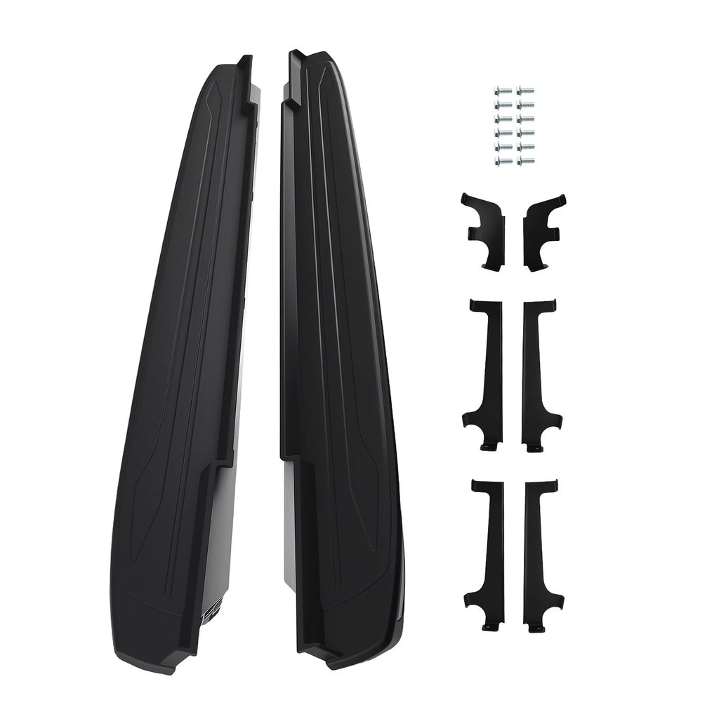 Running Boards for Acura RDX (2019–2025) Heavy Duty Black Nerf Bars