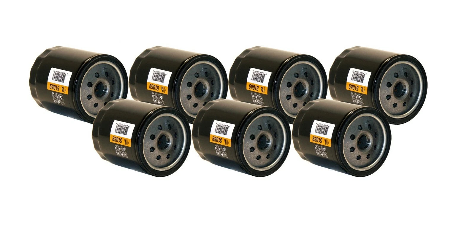 Set of 7 Engine Oil Filters for Buick Cadillac Checker Chevrolet GMC Pontiac