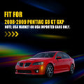2PC Front LED Side Bumper Marker for Pontiac G8 GT/GXP (2008–2009) Smoked Amber