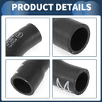 Radiator Hose for Audi A4 2.0L (2007–2008) No. 06D121101B Black