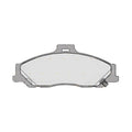 Front Disc Brake Pad Set 4WD for Mazda BT-50 B2500 B3000 (2006-2014)