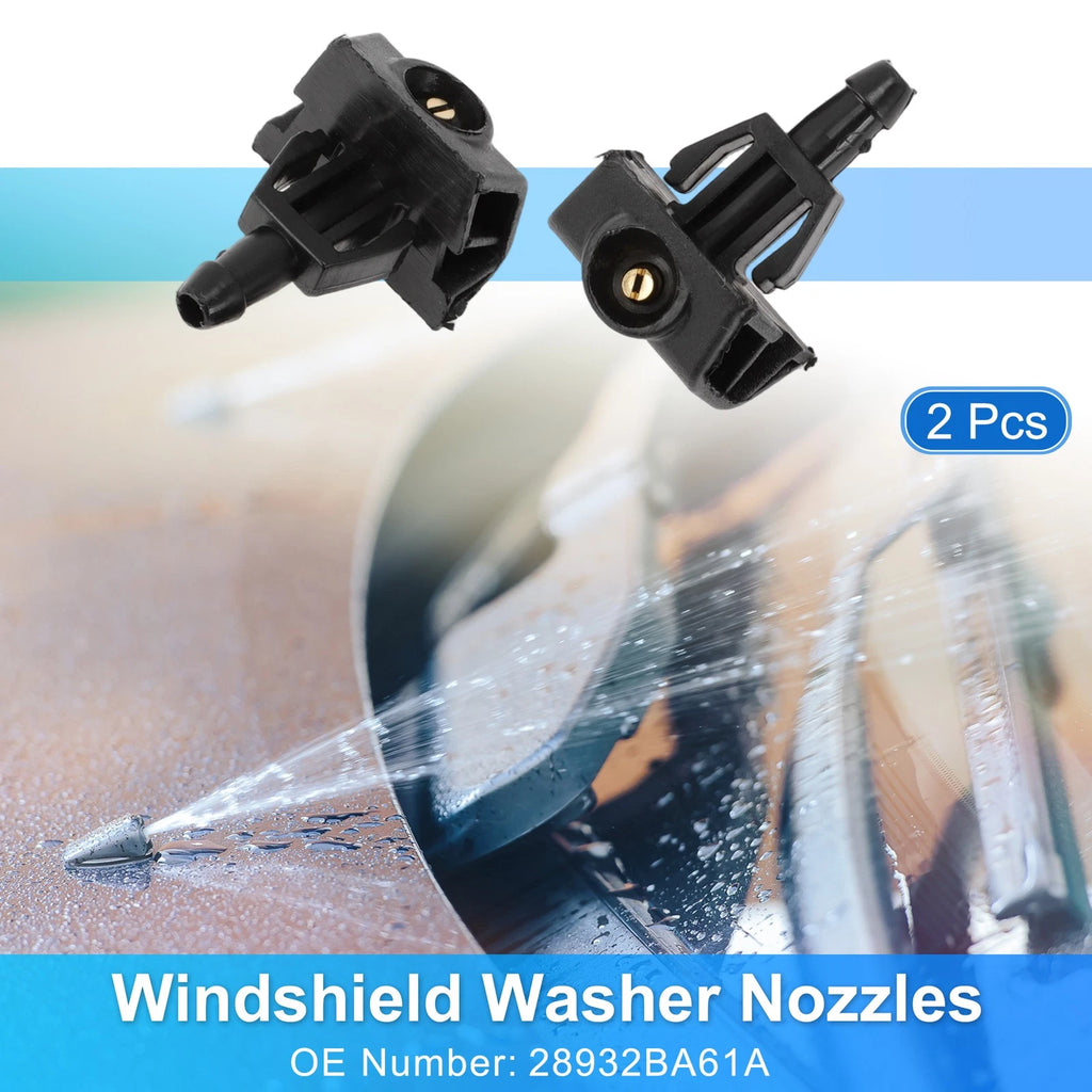 Set of 2 Windshield Washer Nozzles for Nissan Juke F15 (2015–2018) No. 28932BA61A