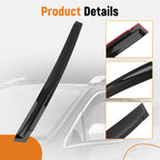 Wind Deflectors for Toyota Prius (2004–2009) - Window Visor Vent Rain Guard Black