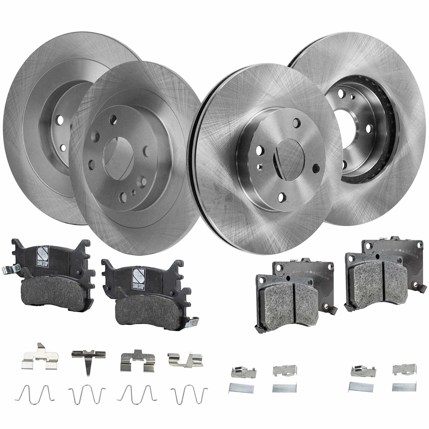 Brake Disc and Pad Kit for Ford Escort (1998–2003)