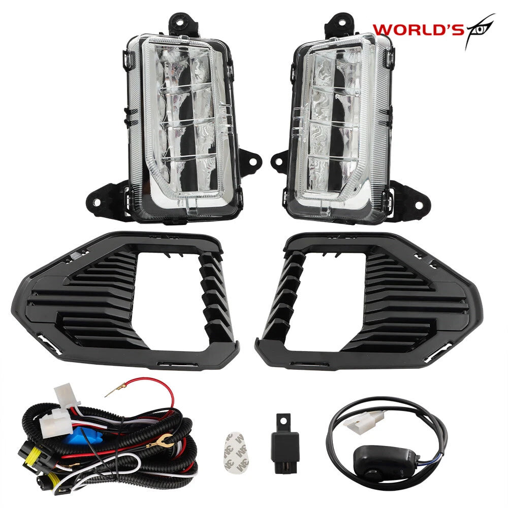LED Fog Lights for GMC Sierra 1500 AT4 (2019–2021)