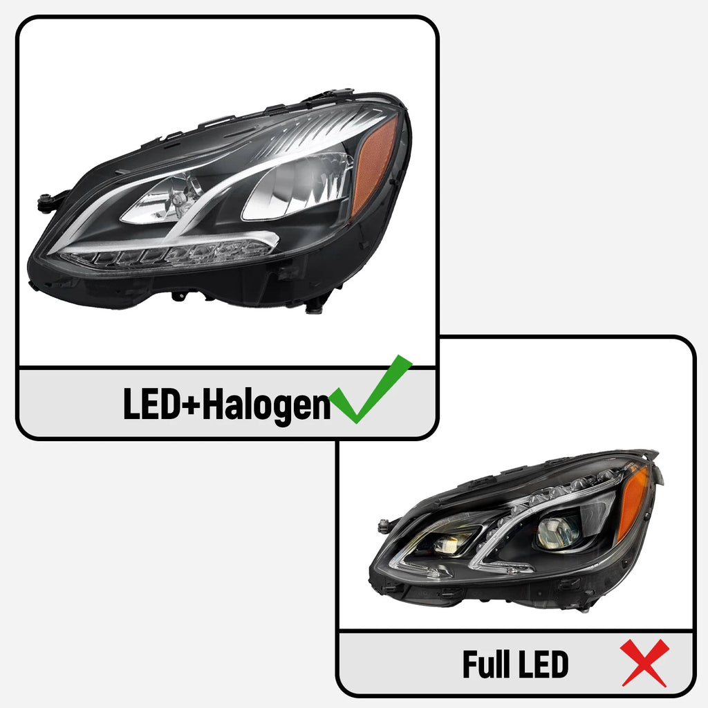 LED Headlight for Benz E-Class W212 (2014–2016) Driver Side