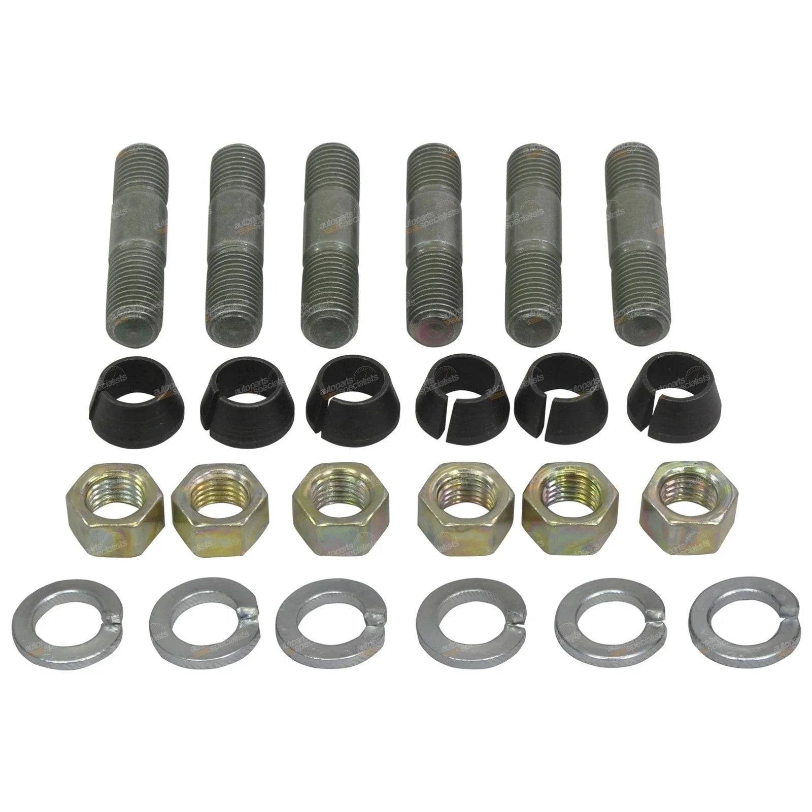 Front Rear Axle Hub Stud Bolt Nut Kit for Toyota FZJ78 FZJ79 VDJ76 VDJ78 VDJ79