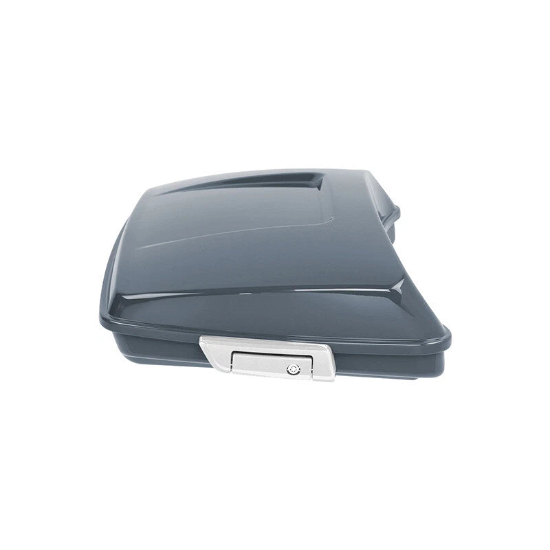 Razor Trunk Backrest Mount Rack for Harley Touring (2014–2024) Gunship Gray