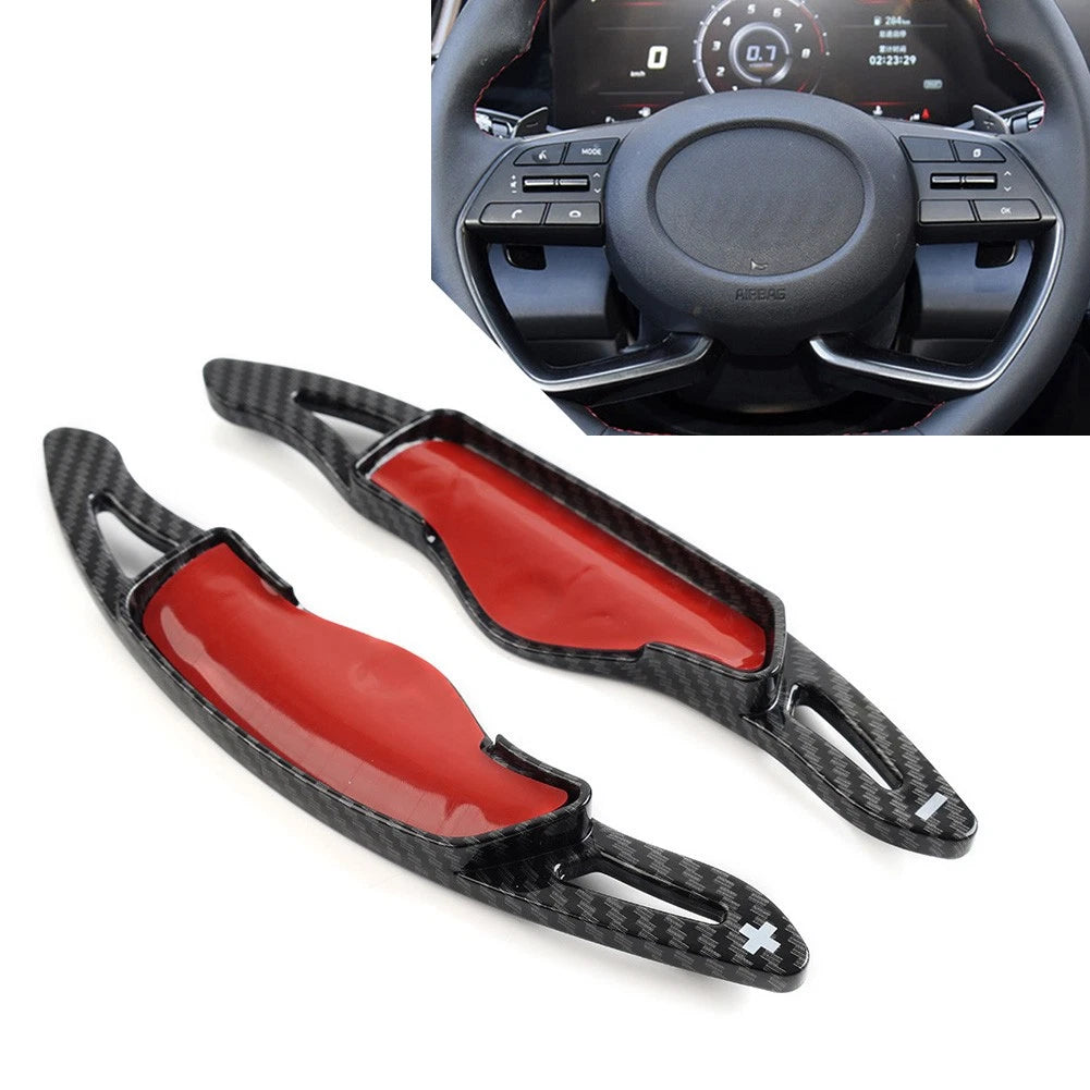 Steering Wheel Shift Paddle Shifter Extension Pair for Hyundai Elantra (2021–2023)